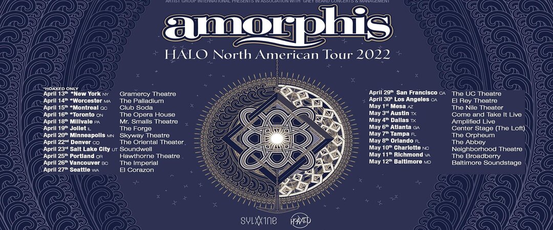 amorphis tour 2022 tickets